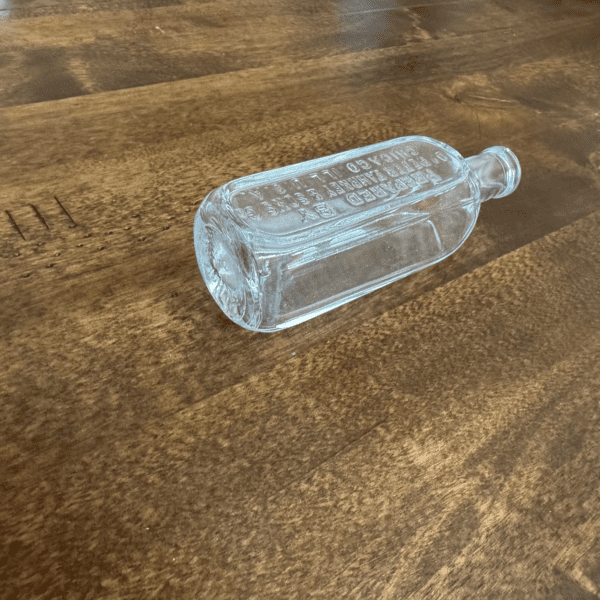 Vintage Clear Glass Medicine Bottle - Embossed Dr. Peter Fahrney & Sons Co. Chicago, Antique Apothecary Decor - Image 6