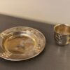 Vintage Godinger Silver-Plated Baby Cup & Plate Set – Teddy Bear Design – Christening Gift, Nursery Keepsake - Image 6