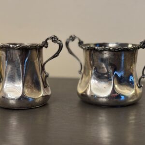 Apollo Silver Co. Silver Plated Sugar Bowl & Creamer Set