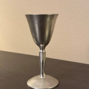 Vintage Plator Silverstone Goblet – 7" Silver-Plated Chalice